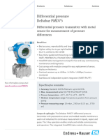 Endress-Hauser Deltabar S PMD75 PT