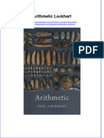 (Download PDF) Arithmetic Lockhart Online Ebook All Chapter PDF