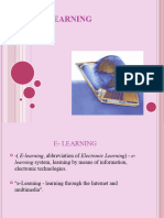 E - Learning