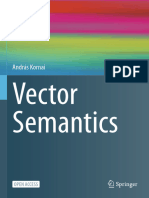 Vector Semantics