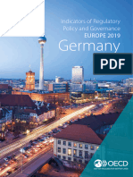 Indicators of Regulatory Policy and Governance 2019 Germany