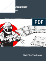 Wet Film Gauge Data Sheet & Instructions