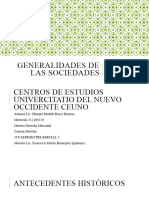 Generalidades de Las Sociedades