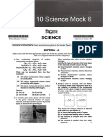 Grade 10 Science Mock 6 QP