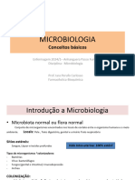 CONCEITOS BASICOS - Microbiologia