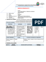 Sesión de Aprendizaje 01-2024