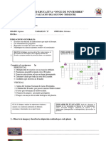 Examen CCNN Segundo Trimestre.