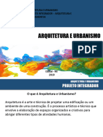 Arquitetura e Urbanismo