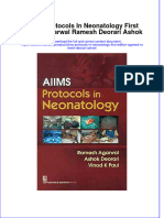 Aiims Protocols in Neonatology First Edition Agarwal Ramesh Deorari Ashok Online Ebook Texxtbook Full Chapter PDF