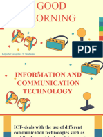 Information and Communication Technology - PPT