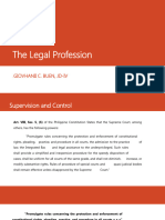 BUEN The Legal Profession Intro To Law