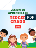 Sesión de Aprendizaje Nº03 - 3er Grado