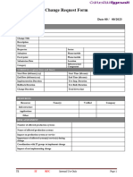 Change Request Form