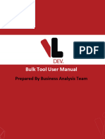 BulkTool - UserGuide (End-User) V1.1