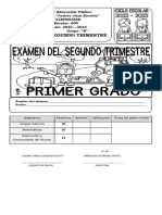 Examen Segundo Trimestre PDF