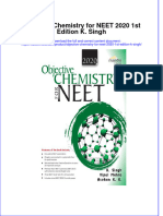 Dơnload Objective Chemistry For NEET 2020 1st Edition K. Singh Full Chapter