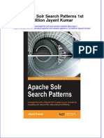 Get Apache Solr Search Patterns 1st Edition Jayant Kumar PDF Full Chapter