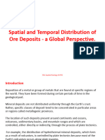 Spatial and Temporal Rls of Ore