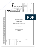 Heat Transfer Fluid System