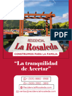 Folleto La Rosaleda 2023.