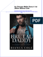 Brutal Daddy Chicago Mafia Dons 4 1st Edition Bianca Cole Full Chapter