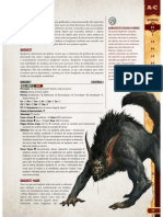 Barghest Pathfinder 2e Bestiário 1