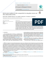 Review Green Synthesi of Silver Nanoparticles by Using Plant Extracts and Their Antimicrobial Activity