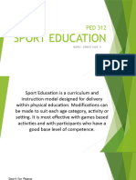 Sport Education