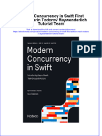 Modern Concurrency in Swift First Edition Marin Todorov Raywenderlich Tutorial Team Full Chapter