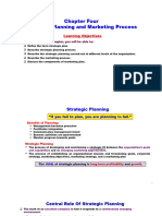 Chapter Four Strategic Planning and Marketing Process