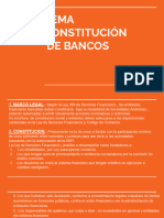 Tema 4 Constitucion de Bancos