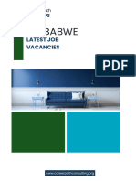 Zimbabwe Latest Job Vacancies