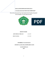 Teknik Analisa Data Dan Pengujian Hipotesis