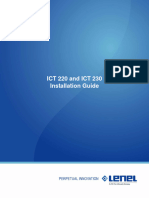 Hardware Guides ICT 220 and ICT 230 Installation Guide