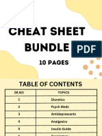 Cheat Sheet Bundle