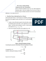 Basic Theory of Plate Bending