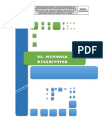 3.1 Memoria Descriptiva