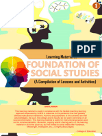 Module 1 Foundation of Social Studies 1 PDF