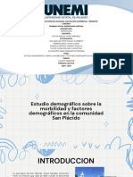 Facultad de Ciencias Sociales, Educación Comercial y Derecho Carerra Trabajo Social Modalidad Virtual Asignatura Demografia Docente Victor Manuel Viteri Miranda Estudiantes Delgado Beltrán Raquel