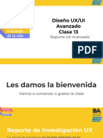 Reporte UX Avanzado