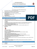 Hoja de Seguridad (HDS) Resina Melamina-Urea-Formaldehído BK-1860