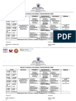 NLC Weekly Schedule 2024