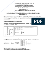 SESION 2 - (Coordenadas Cilindricas y Esfericas+aplicaciones)