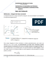 Sesion 4 - Integrales de Linea Vectoriales