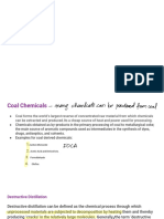 Wood Chemicals and Coal Chemicals