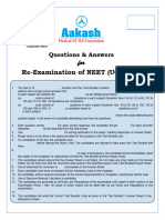 Ques&Ans Re-Examniation NEET-2024 (Code-C1)