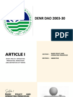 DENR Administrative Order No. 2003-30-2