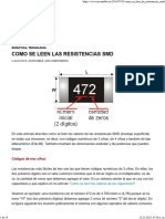 Como Se Leen Las Resistencias SMD - Inventable