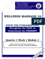 Wellness-Massage Module Q1 W1