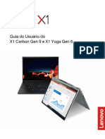 x1 Carbon Gen9 x1 Yoga Gen6 Ug PT-BR